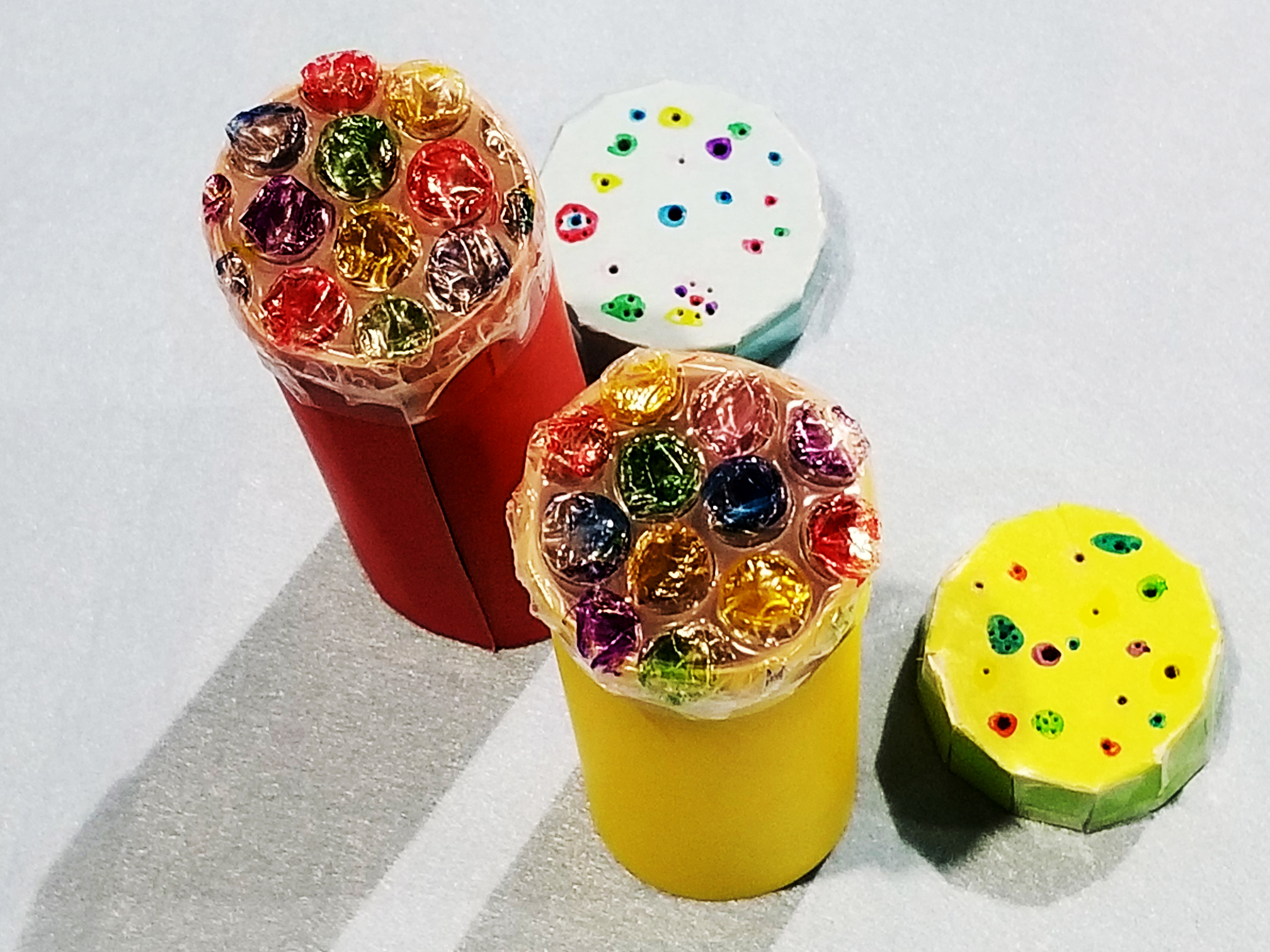 【新メニュー！】「虹色♪プチプチ万華鏡」